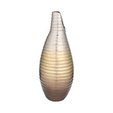 Sagebrook Home Contemporary Metal,20",rugged Shell Vase,gold 17497-01 Gold Aluminum