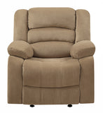 40" Contemporary Beige Fabric Chair