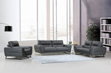 Lovely Dark Grey Couch Set