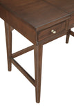 Alpine Furniture Flynn Bedroom Vanity, Walnut 966WAL-19 Walnut Mahogany Solids & Okoume Veneer 36 x 22 x 30