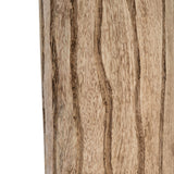 Sagebrook Home Contemporary Wood, 60" Totem Pillar, Brown 17481-01 Brown Mango Wood