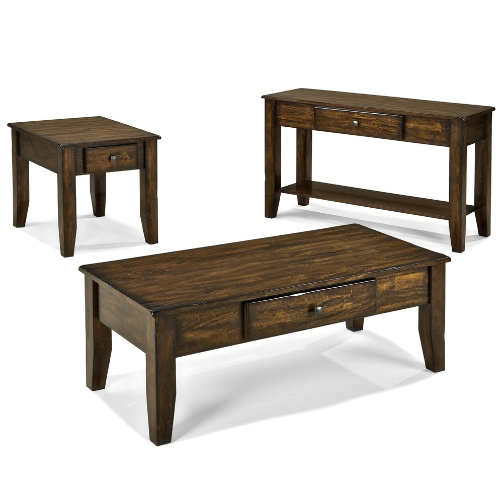 Intercon Kona Home Entertainment Transitional Kona Coffee Table | Raisin KA-TA-4822-RAI-C KA-TA-4822-RAI-C