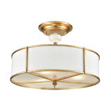 Elk Showroom Ceramique Semi Flush Mount