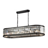 Palacial 49'' Wide 14-Light Linear Chandelier - Oil Rubbed Bronze