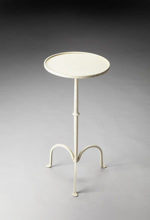 Butler Specialty Founders White Iron Pedestal Table 3316025