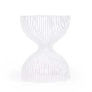 Butler Specialty Nicholas White Metal End Table 3318288