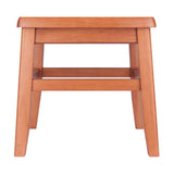 Winsome Wood Kaya 2-Piece Conductor Stool Set, Teak 33210-WINSOMEWOOD