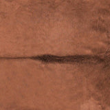 72" x 84" Brown Cowhide Rug