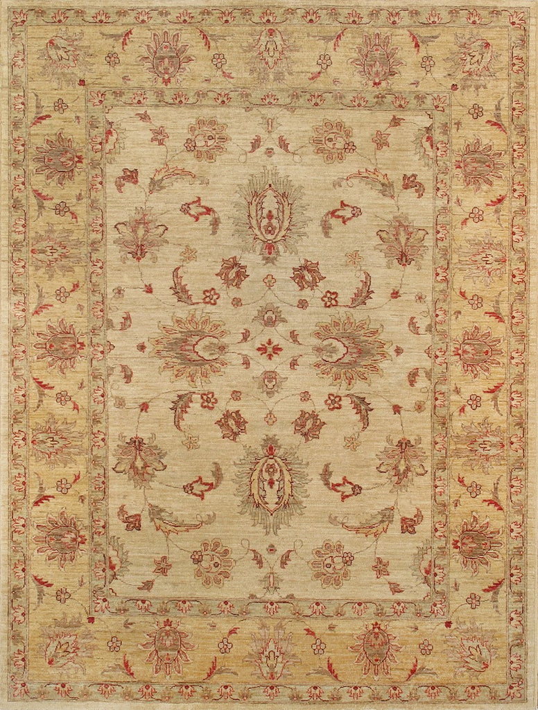 Pasargad Denver Hand-Knotted Beige Lamb's Wool Area Rug ' ' 033249-PASARGAD