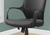 26" x 25" x 96" Black Foam Polypropylene Microfiber High Back Office Chair