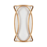 Ringlets 15'' High 2-Light Sconce - Matte Gold