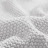 Bree Knit Casual 100% Acrylic Knitted Throw in Grey