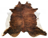 6.5 Ft Classic Brindled Cowhide Rug