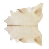 6.5 Ft Champagne Brindled Cowhide Rug