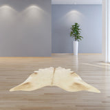 6.5 Ft Champagne Brindled Cowhide Rug