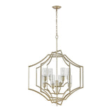 Cheswick 36'' Wide 8-Light Chandelier - Aged Silver