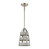 Brigantine 7'' Wide 1-Light Mini Pendant - Weathered Driftwood