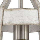 Brigantine 7'' Wide 1-Light Mini Pendant - Satin Nickel