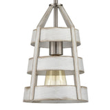 Brigantine 7'' Wide 1-Light Mini Pendant - Satin Nickel