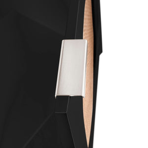 Cane Natural Cane / Engineered Wood / Steel Mid Century Black Sideboard/Buffet - 72" W x 18" D x 30" H