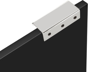 Cane Natural Cane / Engineered Wood / Steel Mid Century Black Sideboard/Buffet - 72" W x 18" D x 30" H