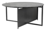 Mcbride Marble, MDF, Iron Modern Commercial Grade Coffee Table