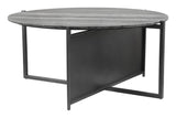 Zuo Modern Mcbride Marble, MDF, Iron Modern Commercial Grade Coffee Table Gray, Black Marble, MDF, Iron