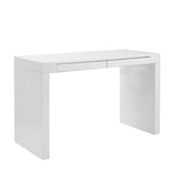 Donald Desk in White with Two Drawers