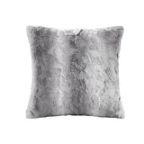 Madison Park Zuri Luxury 100% Polyester Faux Tip Dyed Brushed Long Fur Pillow W/ Knife Edge MP30-2831