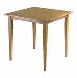 Groveland Square Dining Table, Light Oak