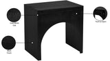 June Oak Wood Mid Century Black Oak Night Stand - 26" W x 18" D x 26" H