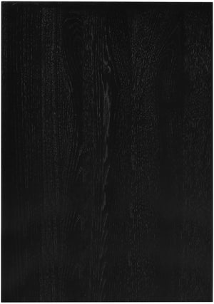 June Oak Wood Mid Century Black Oak Night Stand - 26" W x 18" D x 26" H