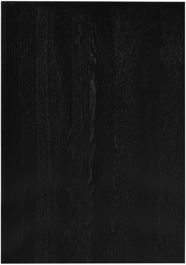 June Oak Wood Mid Century Black Oak Night Stand - 26" W x 18" D x 26" H