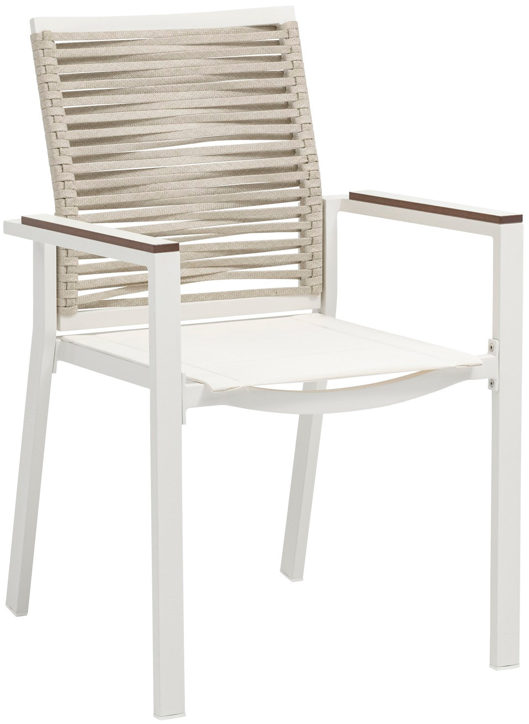 Meridian Furniture Maldives Dining Arm Chairs - Thumbnail 4