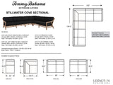 Tommy Bahama Outdoor Sectional 01-3450-50S-40