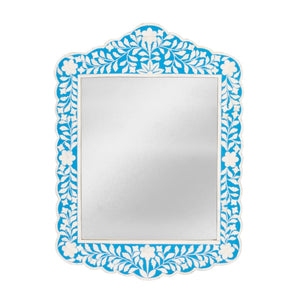 Butler Specialty Vivienne Blue Bone Inlay Wall Mirror 3451319