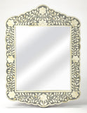 Butler Specialty Vivienne Gray Bone Inlay Wall Mirror 3451321