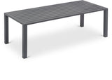 Maldives Aluminum Contemporary Outdoor Patio Coffee Table