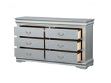 18' X 60' X 34' Platinum Wood Dresser
