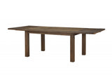 42' X 96' X 30' Dark Oak Wood Dining Table