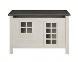 21' X 32' X 21' Weathered White Washed Gray Wood Youth Chest