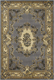 7' x 10' Polypropylene Slate Blue Area Rug