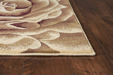 7' x 10' Polypropylene Ivory Area Rug