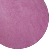 8' Hot Pink Round Indoor Shag Rug