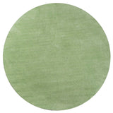 Spearmint Green Round Indoor Shag Rug