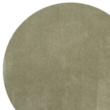 8' Sage Green Round Indoor Shag Rug