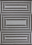 UV treated Polypropylene Charcoal Area Rug