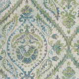 7' x 10' Polypropylene Ivory or Teal Area Rug