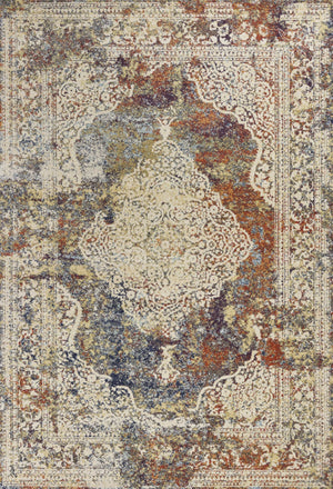 7' x 10' Polypropylene Multi Area Rug