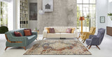 7' x 10' Polypropylene Multi Area Rug